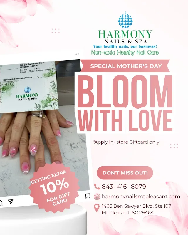 Harmony Nails & Spa — Nail salon in Mt Pleasant
